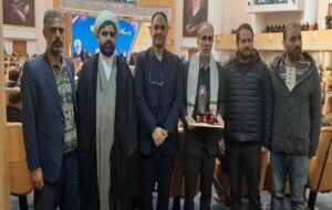 تجلیل از رئیس مرکز آموزش و تربیت محیط‌بان سازمان حفاظت محیط‌زیست