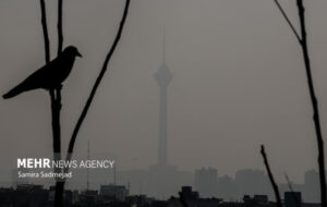 هوای تهران آلوده است