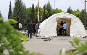محبان: هلال‌احمر خراسان شمالی بیمارستان صحرایی در مشهد برپا می کند