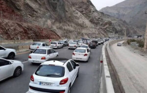 ترافیک نیمه‌سنگین در چالوس، هراز و آزادراه قزوین ــ تهران